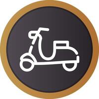 Scooter Creative Icon Design vector