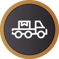 Trailer Creative Icon Design vector