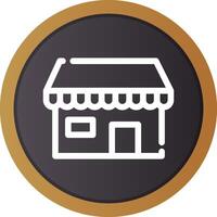 Bar Shop Creative Icon Design vector