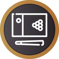 Snooker Creative Icon Design vector