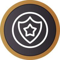 Law Enforcement Creative Icon Design vector