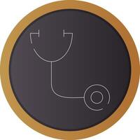 Stethoscope Creative Icon Design vector