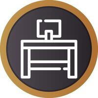 Desk Creative Icon Design vector