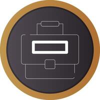 Briefcase Creative Icon Design vector