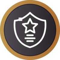 Sheriff Creative Icon Design vector