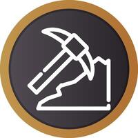 Mining Creative Icon Design vector