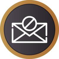 Email Block Creative Icon Design vector