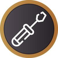 Screwdriver Creative Icon Design vector