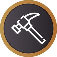 Hammer Creative Icon Design vector