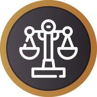 Law Creative Icon Design vector