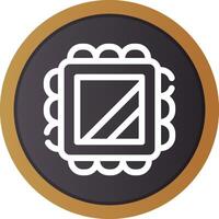 Magic Mirror Creative Icon Design vector