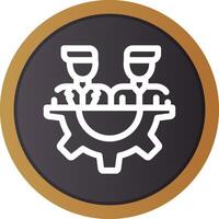 Workforce Creative Icon Design vector