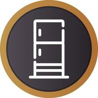 Fridge Creative Icon Design vector