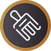 Comb Creative Icon Design vector