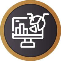 Data Analytics Creative Icon Design vector