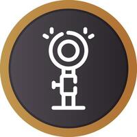Light Creative Icon Design vector