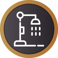 Shower Creative Icon Design vector