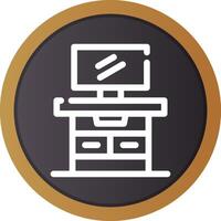 Desk Creative Icon Design vector