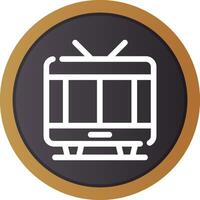 Tv Creative Icon Design vector