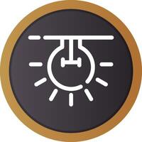 Light Bulb Creative Icon Design vector