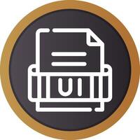 Ui Format Creative Icon Design vector