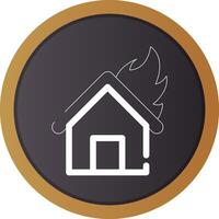 Fire Creative Icon Design vector