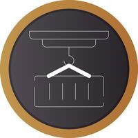 Crane Creative Icon Design vector