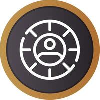 Targeting Creative Icon Design vector