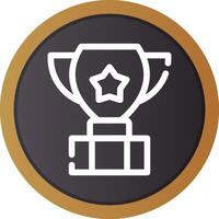 Trophy Creative Icon Design vector