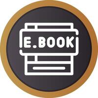 Ebooks Creative Icon Design vector