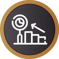 Predictive Analytics Creative Icon Design vector