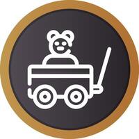 Cart Creative Icon Design vector