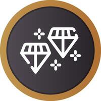 Diamonds Creative Icon Design vector