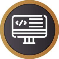 Web Programming Creative Icon Design vector