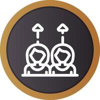 Same Approach Creative Icon Design vector