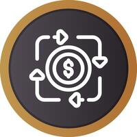 Revolving Fund Creative Icon Design vector