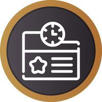 Project Deadline Creative Icon Design vector