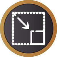 Downsizing Creative Icon Design vector