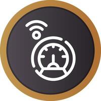 Smart Meter Creative Icon Design vector