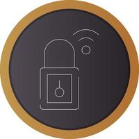 Smart Security Creative Icon Design vector