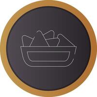 Nachos Creative Icon Design vector