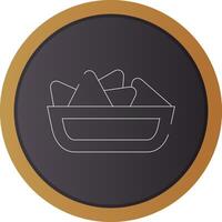 Nachos Creative Icon Design vector