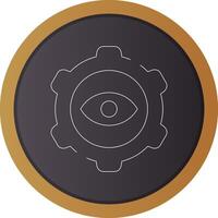 Eye Setting Creative Icon Design vector