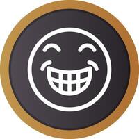 Grin Creative Icon Design vector