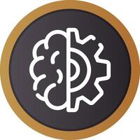 Deep Learning Creative Icon Design vector