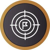 Goal Creative Icon Design vector