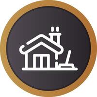 Home Cleaning Creative Icon Design vector