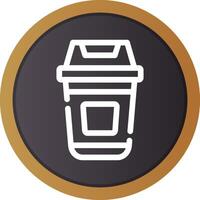 Dustpan Creative Icon Design vector