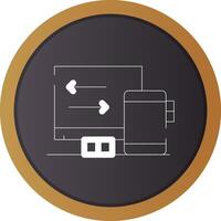 Digital Platform Creative Icon Design vector