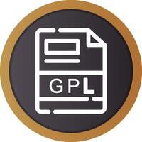 GPL Creative Icon Design vector